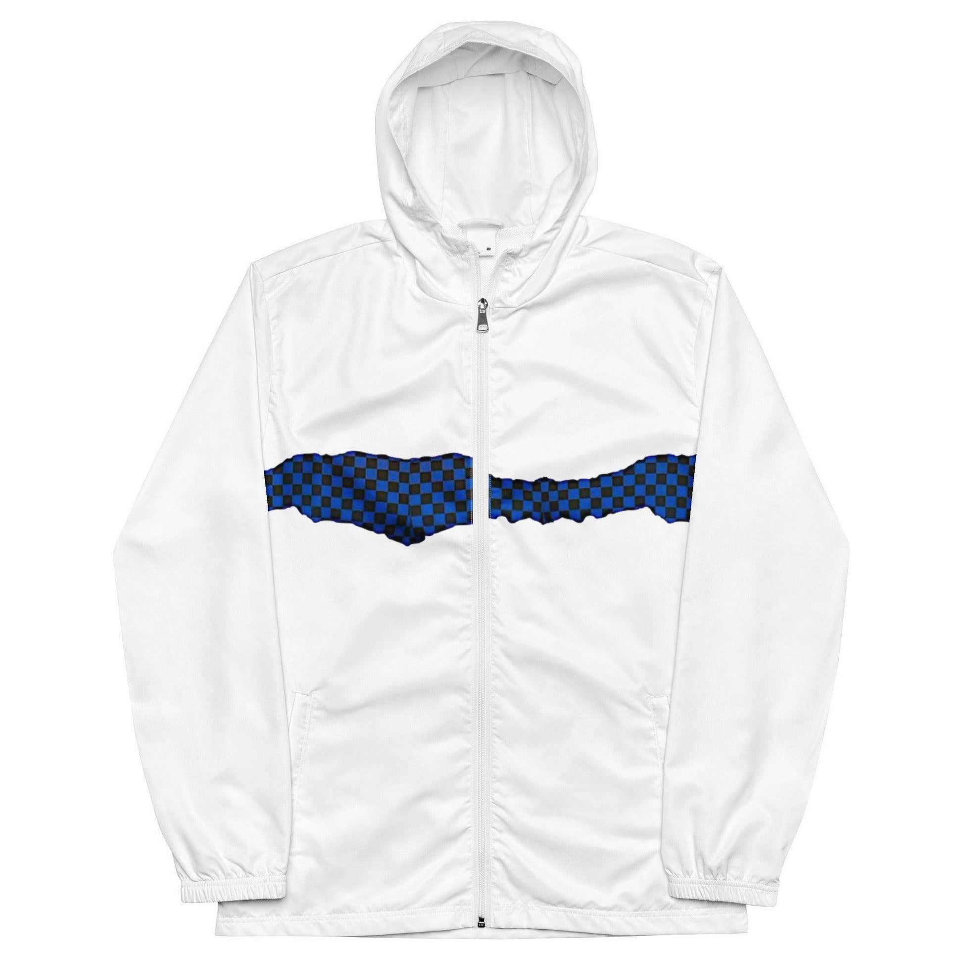 McEnroe Blue Check Windbreaker - Game Yarns