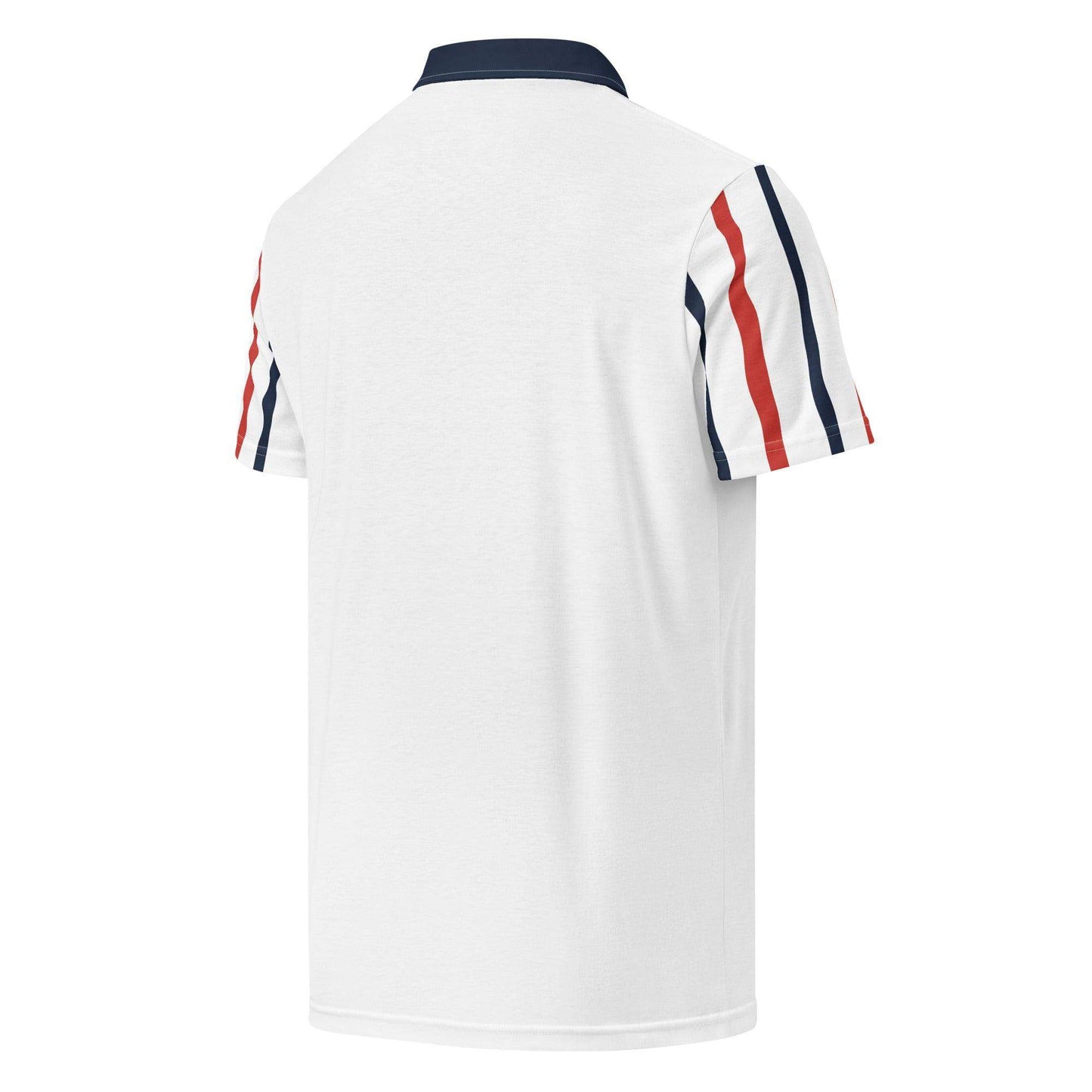 McEnroe Blue Red Blow 1980 Polo Shirt - Game Yarns