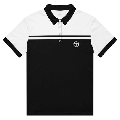 McEnroe New Young Line Black Polo Shirt - Game Yarns