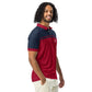 McEnroe New Young Line Blue Burgundy Polo Shirt - Game Yarns