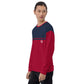 McEnroe New Young Line Blue Burgundy Sweatshirt - Game Yarns