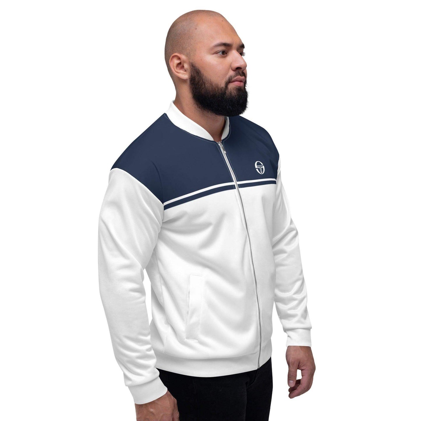 McEnroe New Young Line Dark Blue Bomber Jacket - Game Yarns