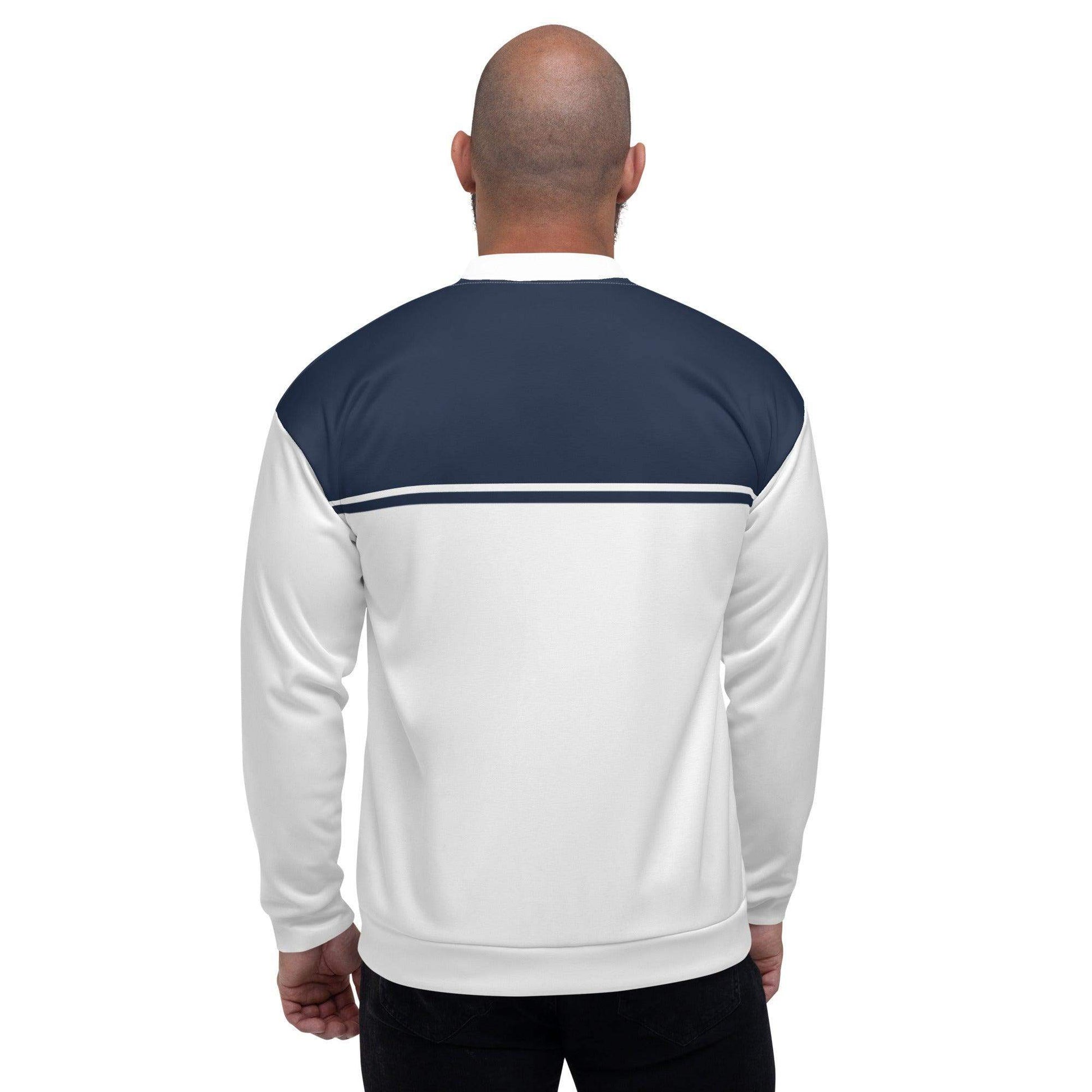 McEnroe New Young Line Dark Blue Bomber Jacket - Game Yarns