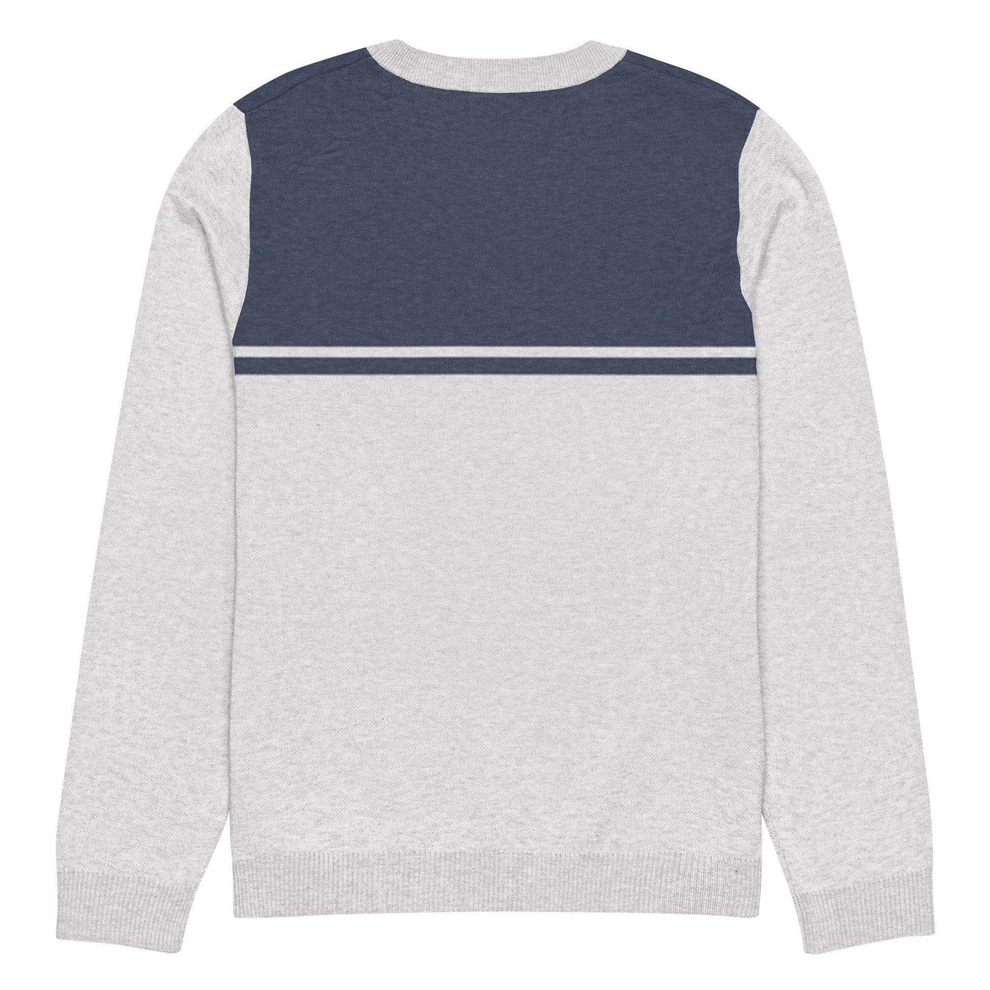 McEnroe New Young Line Dark Blue Knitted Sweater - Game Yarns