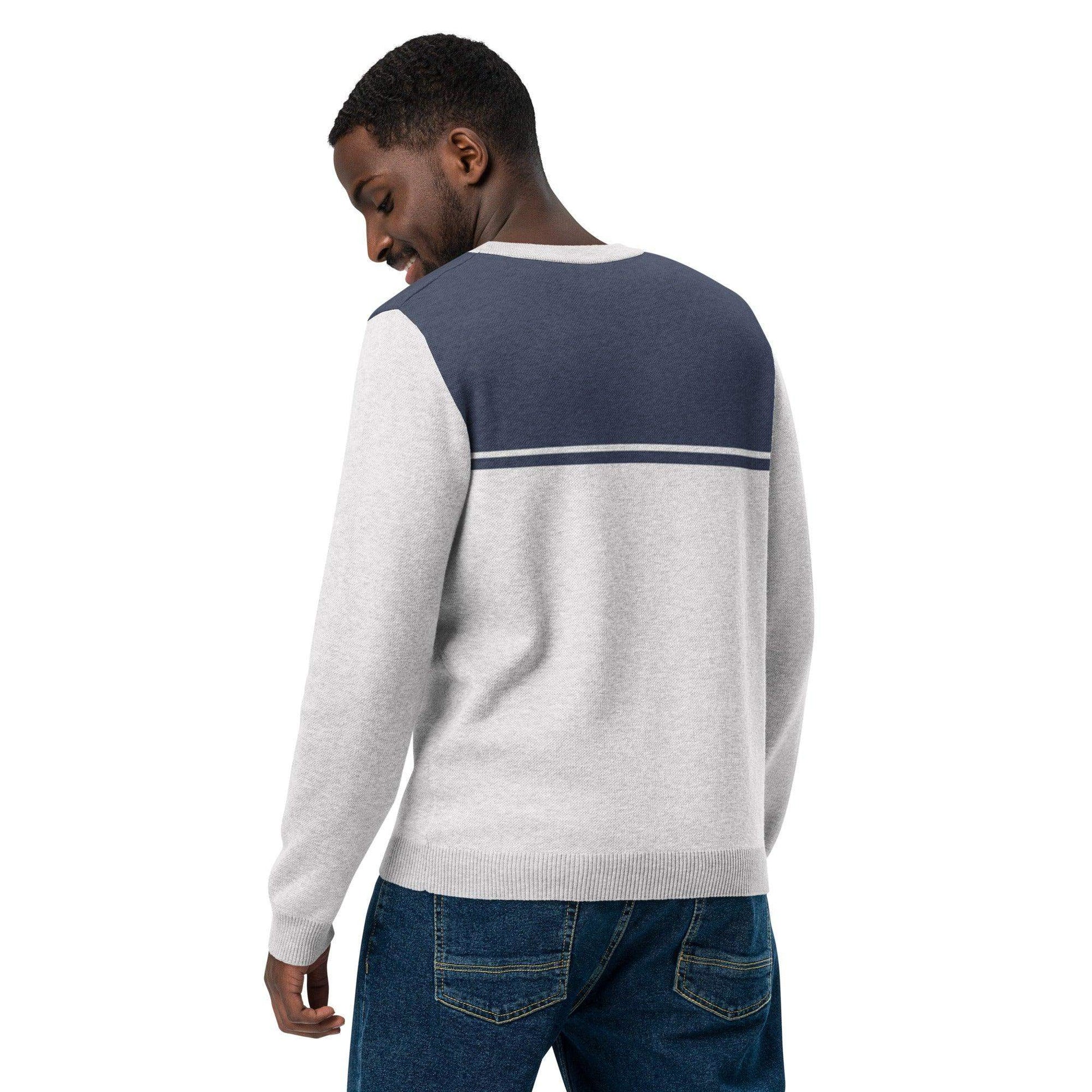 McEnroe New Young Line Dark Blue Knitted Sweater - Game Yarns