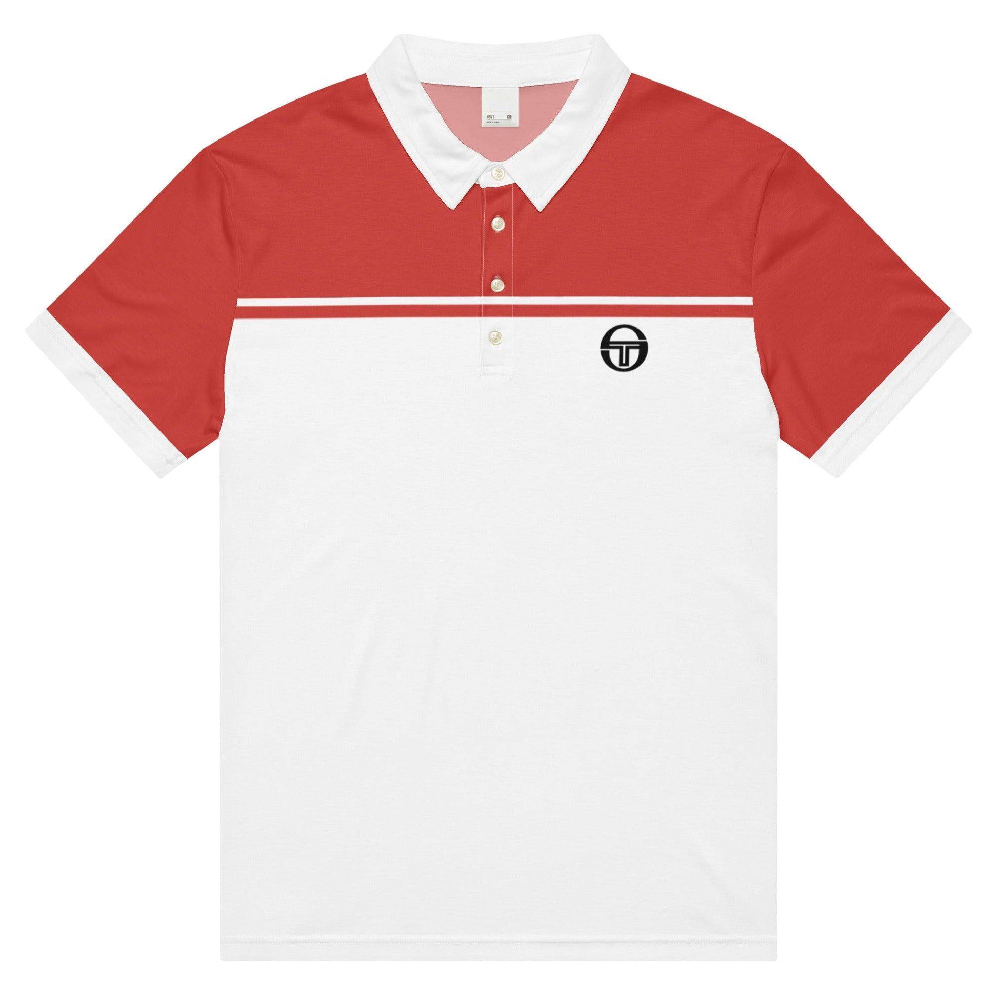 McEnroe New Young Line Red Polo Shirt - Game Yarns