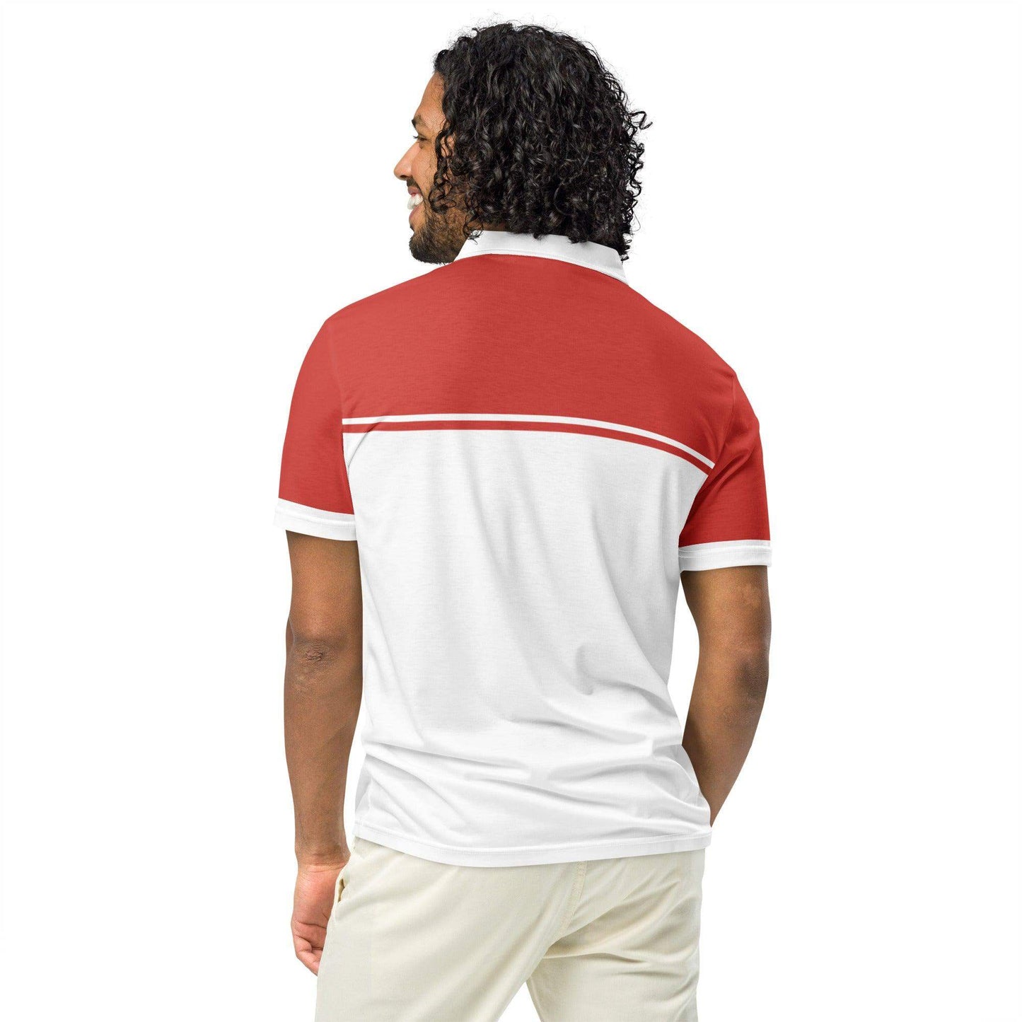 McEnroe New Young Line Red Polo Shirt - Game Yarns