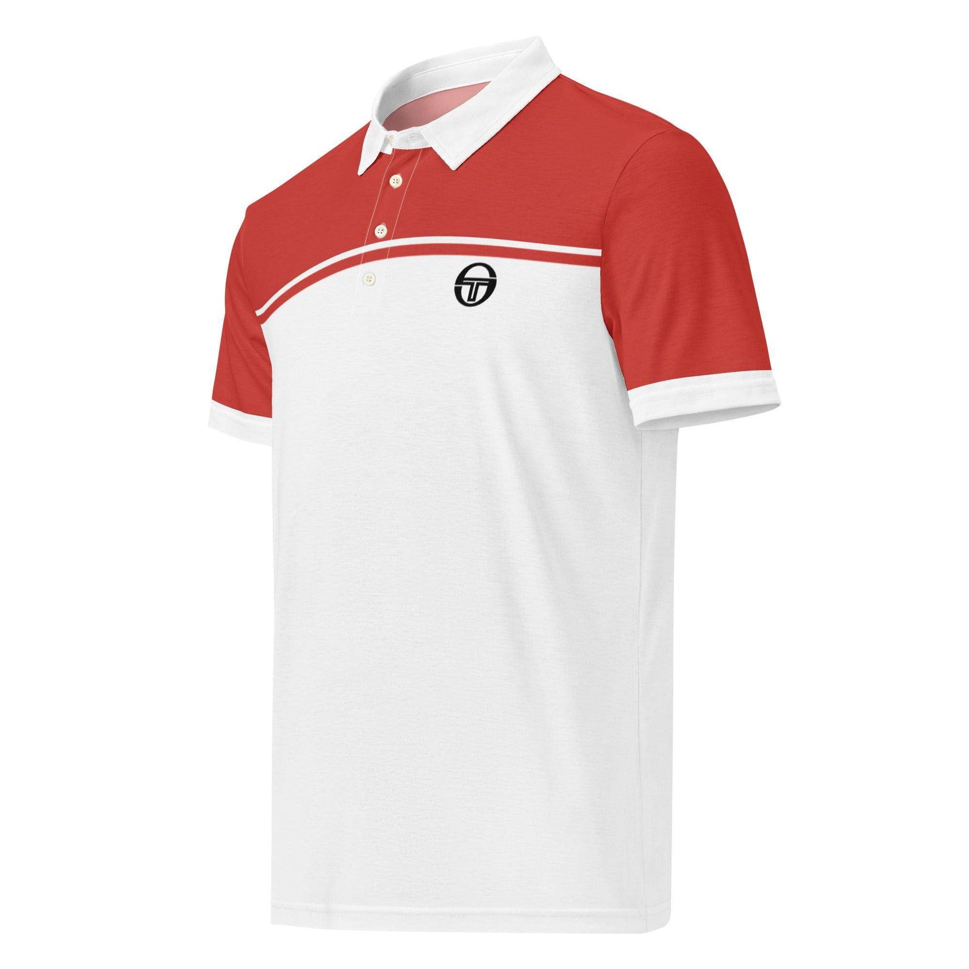 McEnroe New Young Line Red Polo Shirt - Game Yarns