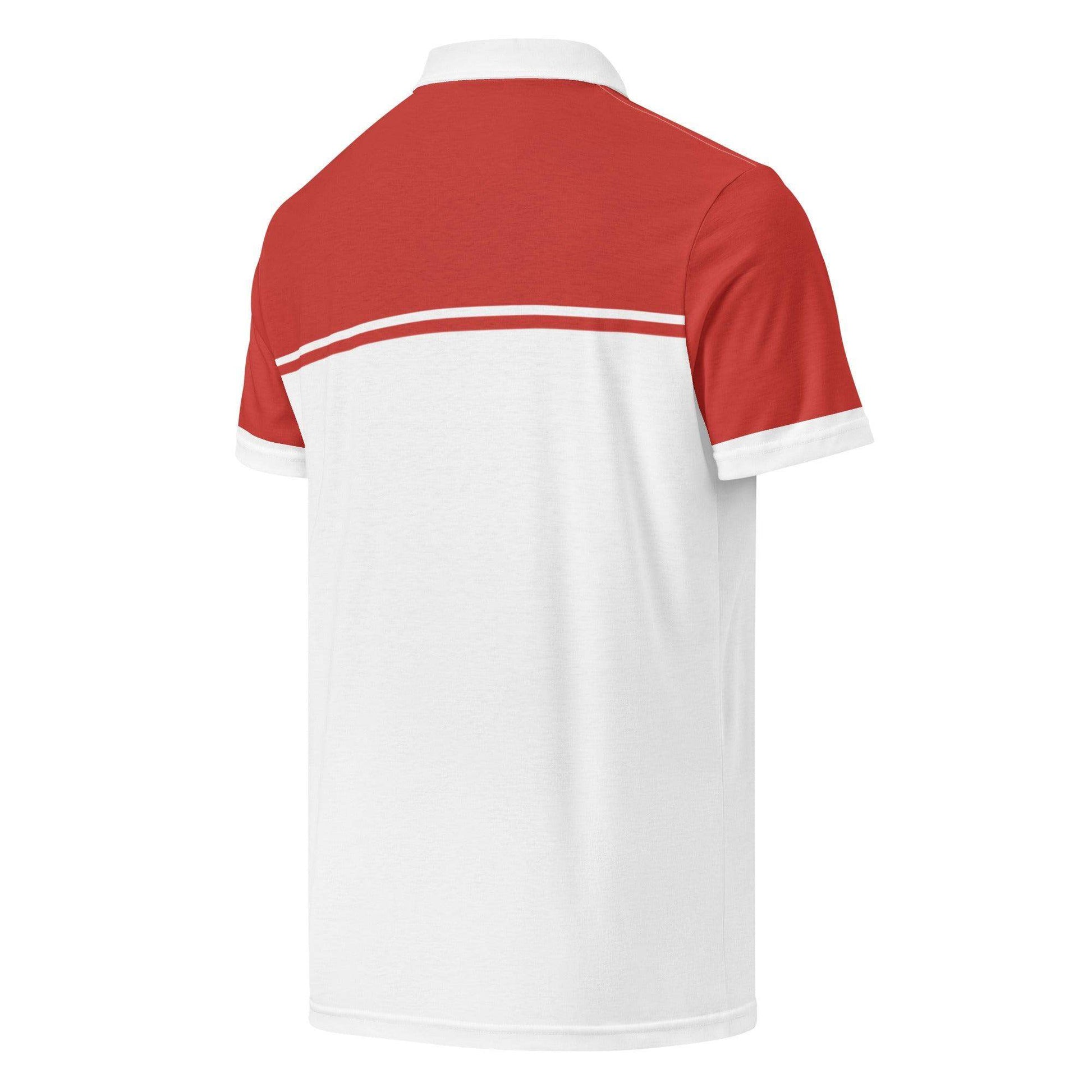 McEnroe New Young Line Red Polo Shirt - Game Yarns