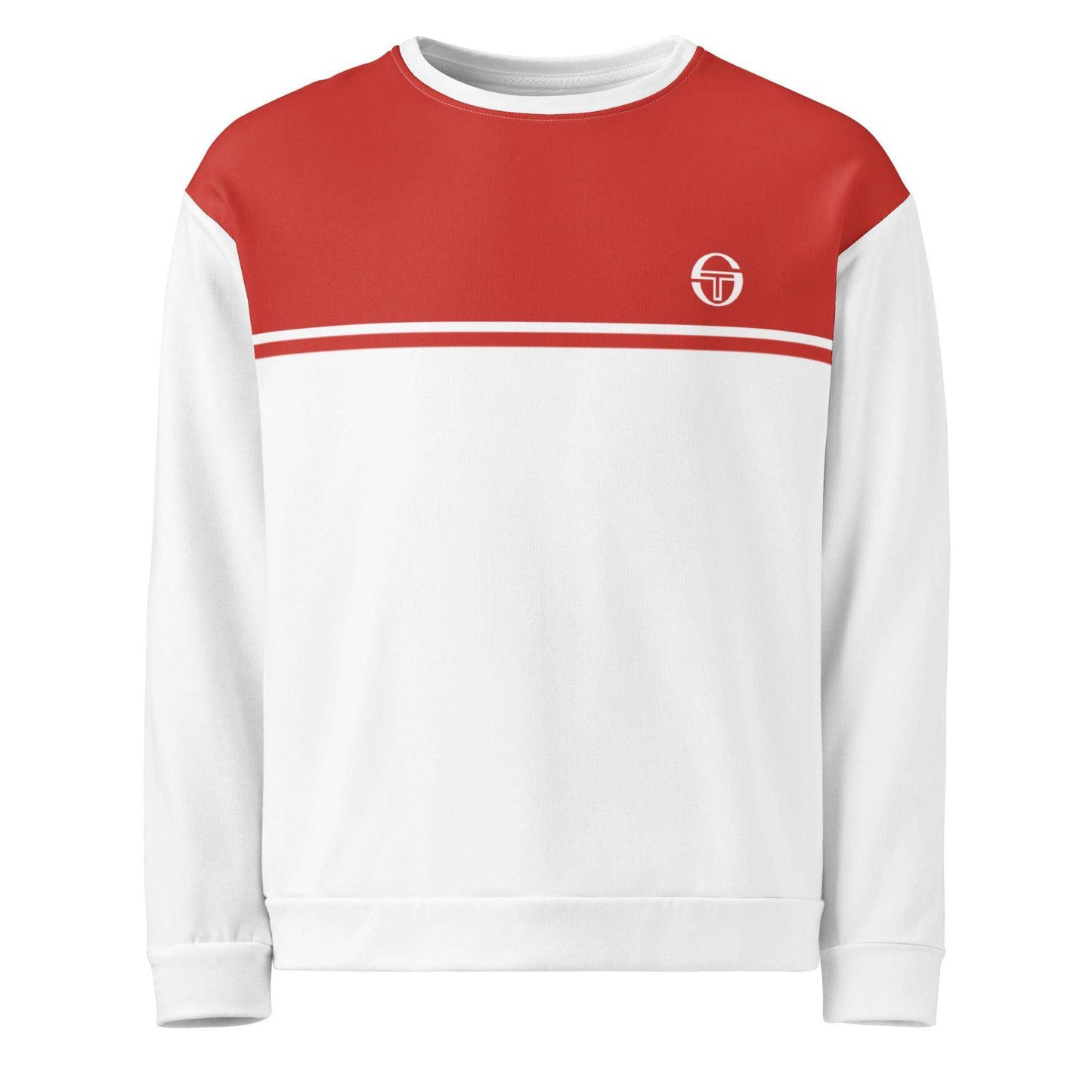 McEnroe New Young Line Red Sweatshirt - Game Yarns