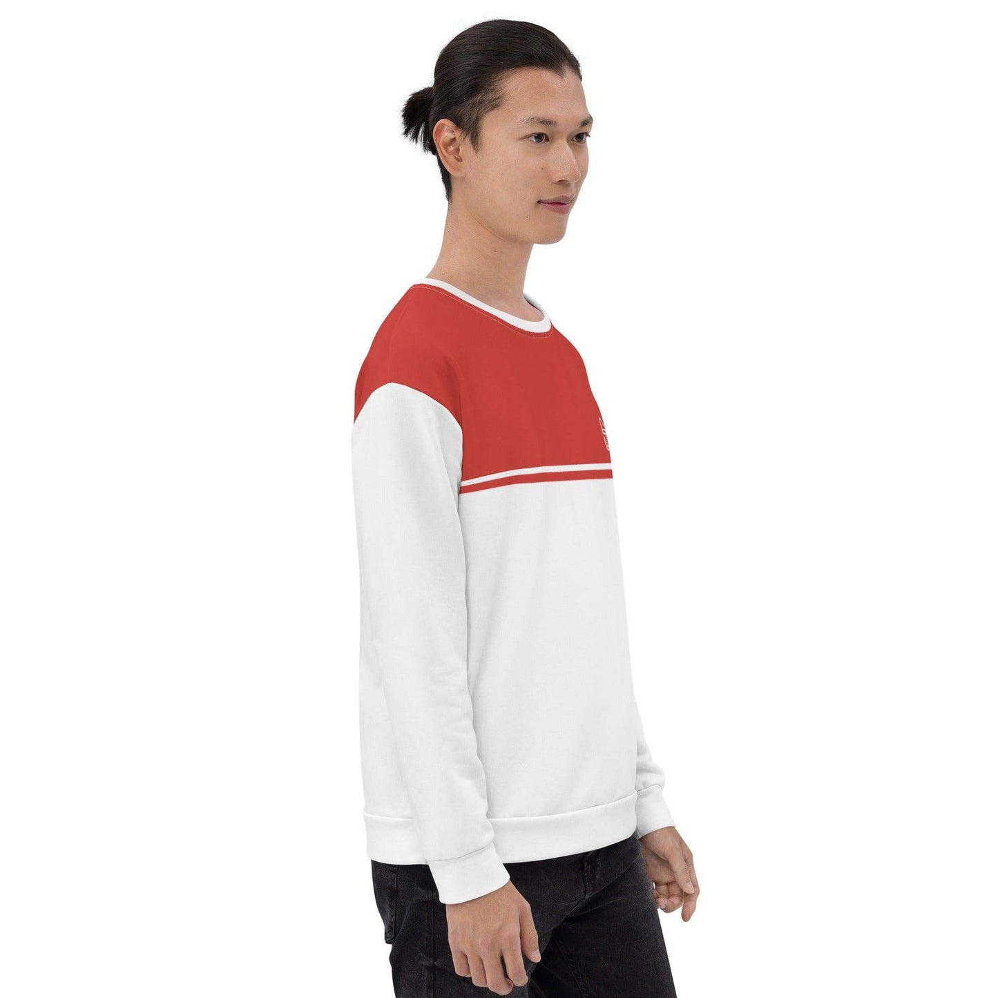 McEnroe New Young Line Red Sweatshirt - Game Yarns