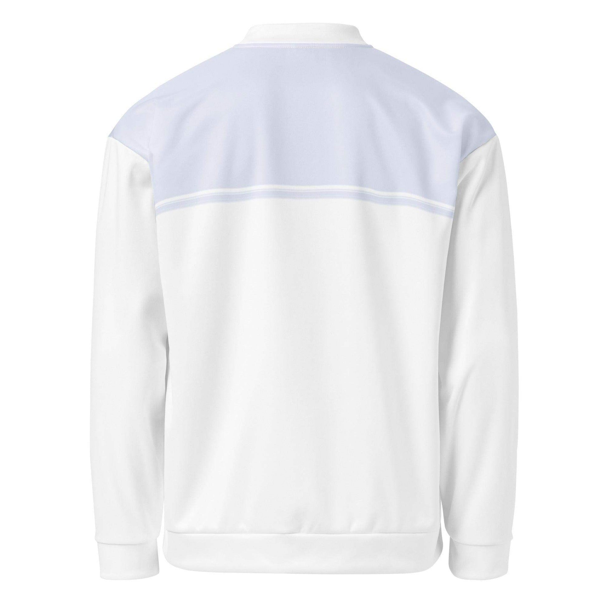 McEnroe New Young Line Silver Blue Bomber Jacket - Game Yarns