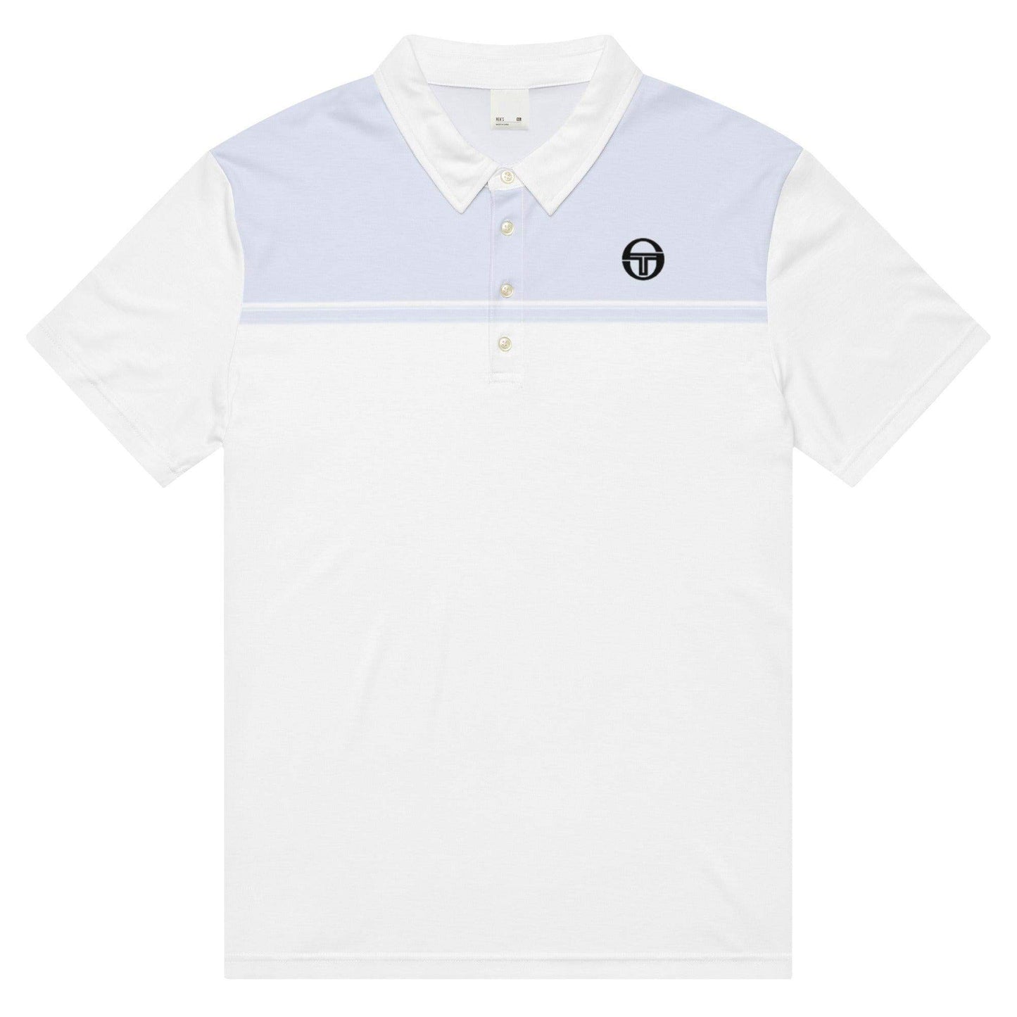 McEnroe New Young Line Silver Blue Polo Shirt - Game Yarns