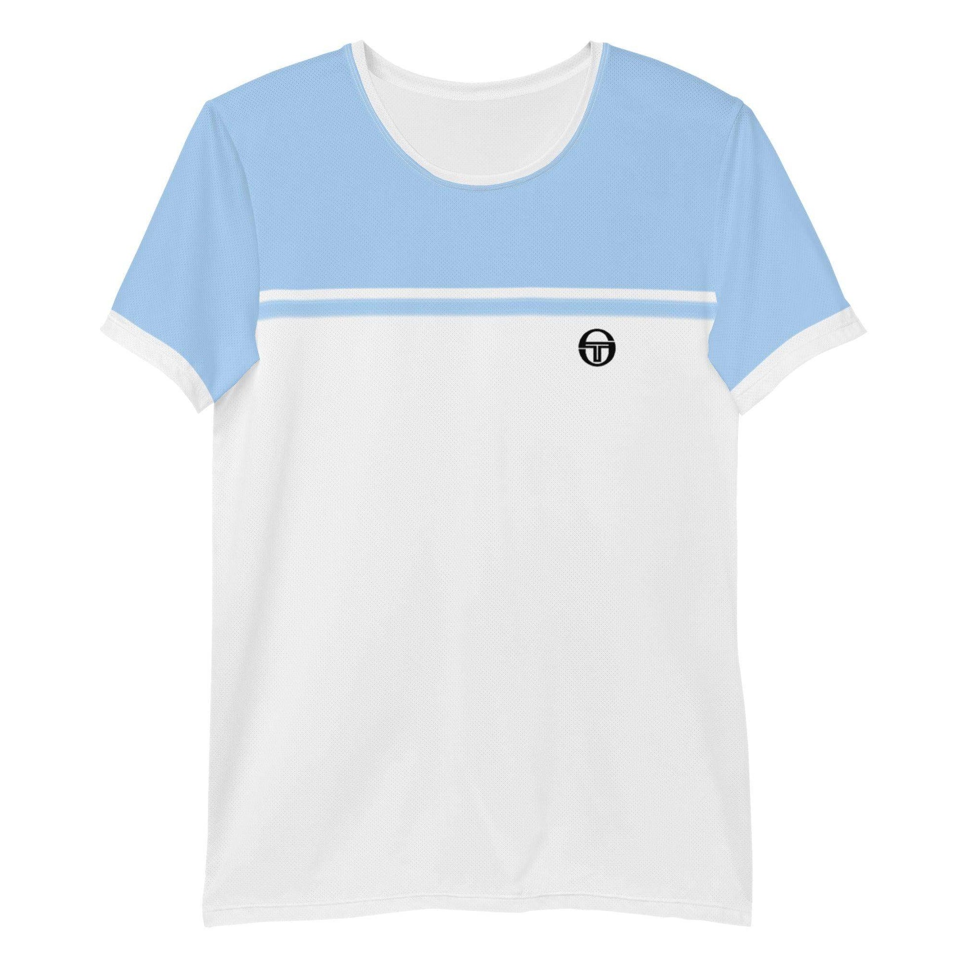 McEnroe New Young Line Sky Blue Athletic T-shirt - Game Yarns