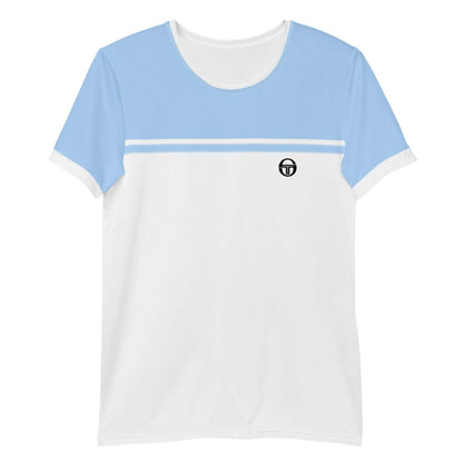 McEnroe New Young Line Sky Blue Athletic T-shirt - Game Yarns