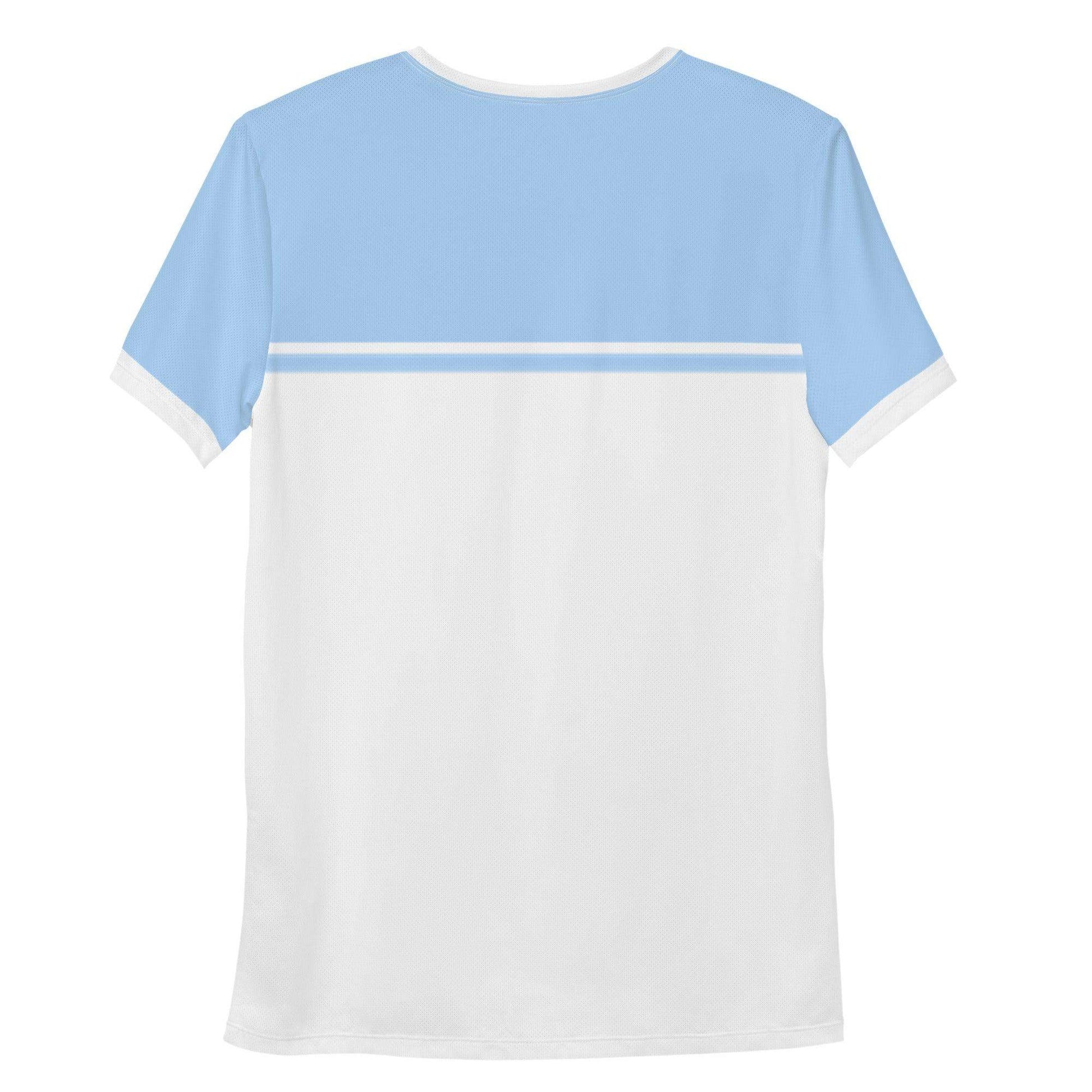 McEnroe New Young Line Sky Blue Athletic T-shirt - Game Yarns