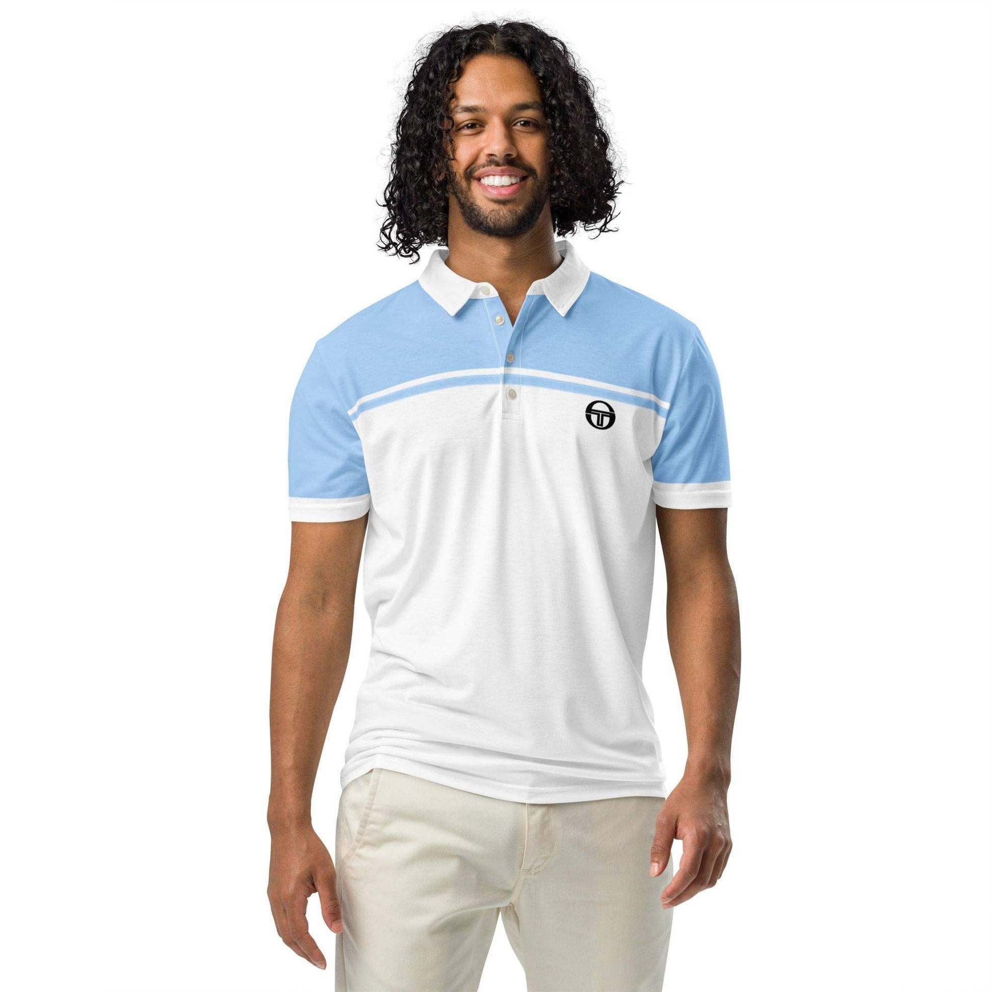 McEnroe New Young Line Sky Blue Polo Shirt - Game Yarns