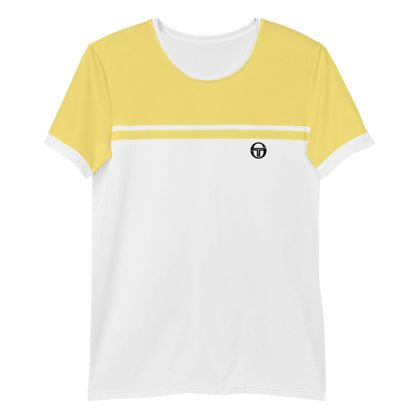 McEnroe New Young Line Yellow Athletic T-shirt - Game Yarns