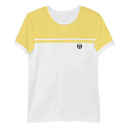 McEnroe New Young Line Yellow Athletic T-shirt - Game Yarns