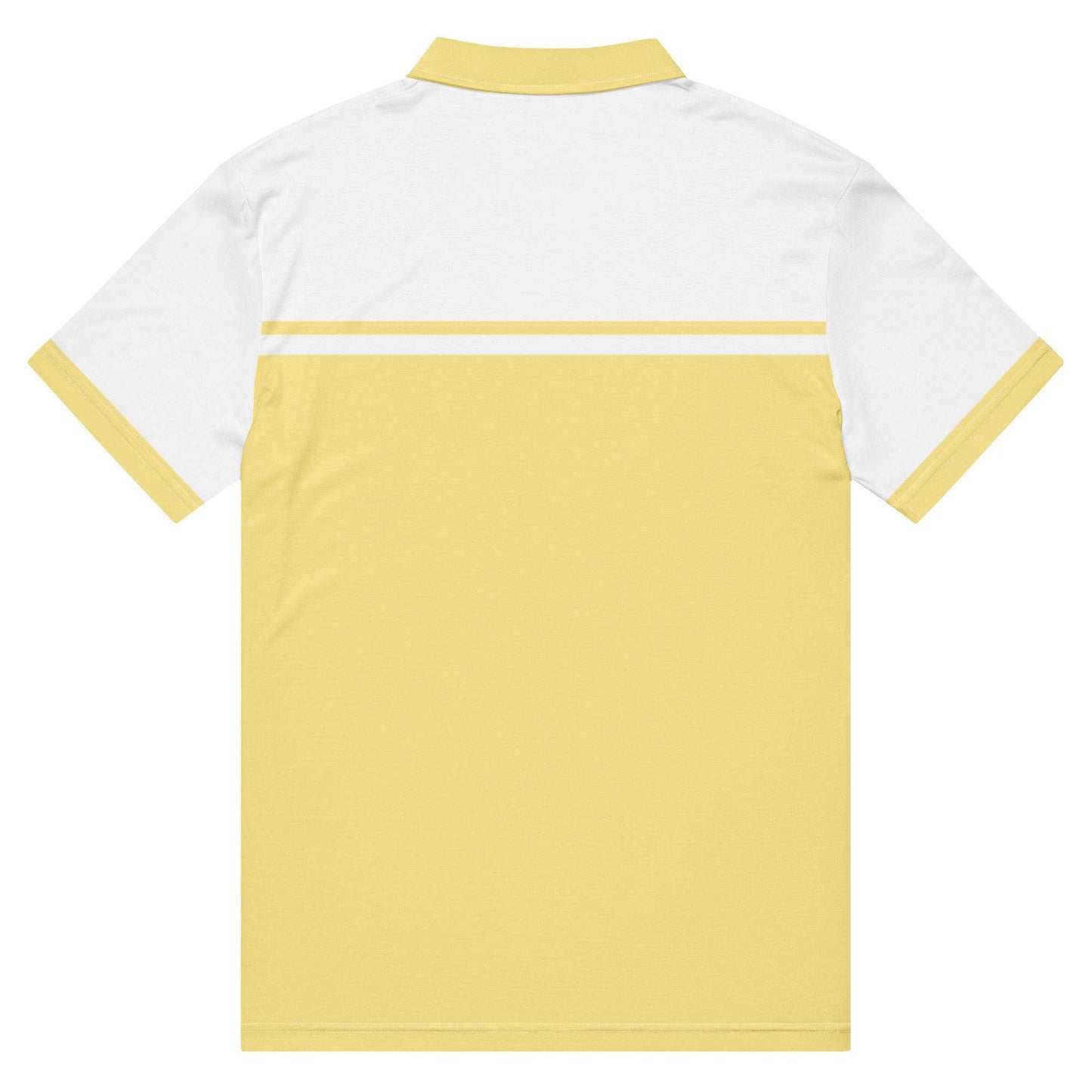 McEnroe New Young Line Yellow White Polo Shirt - Game Yarns