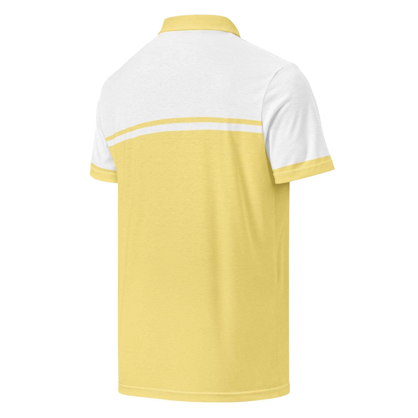 McEnroe New Young Line Yellow White Polo Shirt - Game Yarns