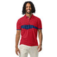 McEnroe Retro Red Blue Check polo - Game Yarns