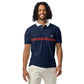 McEnroe Supermac Blue Red Polo Shirt - Game Yarns