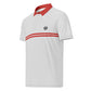 McEnroe Supermac Grey Red Polo Shirt - Game Yarns