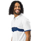 McEnroe White Blue Check polo shirt - Game Yarns