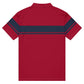 McEnroe Young Line Dark Blue Burgundy Polo Shirt - Game Yarns