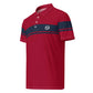 McEnroe Young Line Dark Blue Burgundy Polo Shirt - Game Yarns