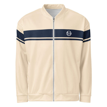 McEnroe Young Line Dark Blue Champagne Bomber Jacket - Game Yarns