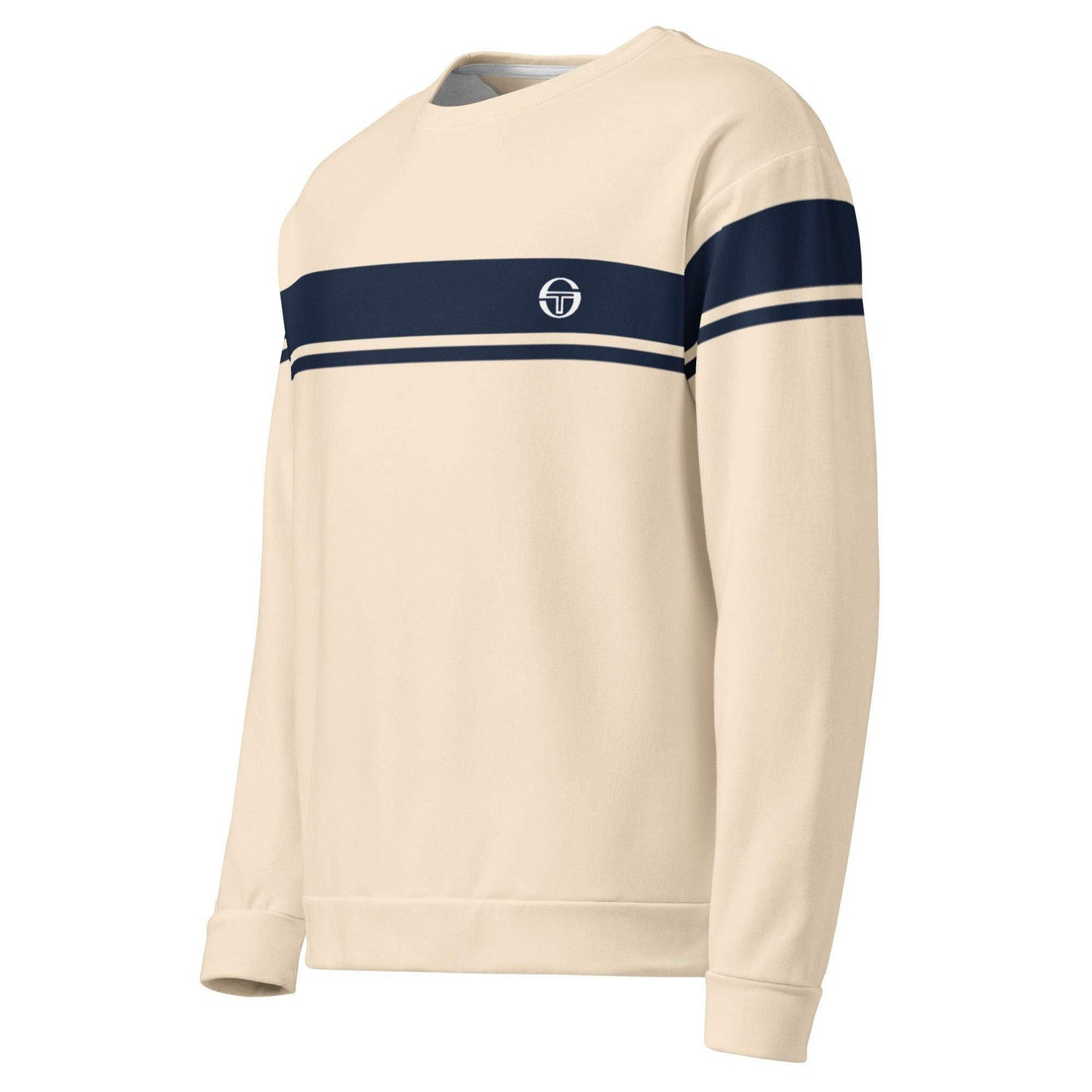 McEnroe Young Line Dark Blue Champagne Sweatshirt - Game Yarns