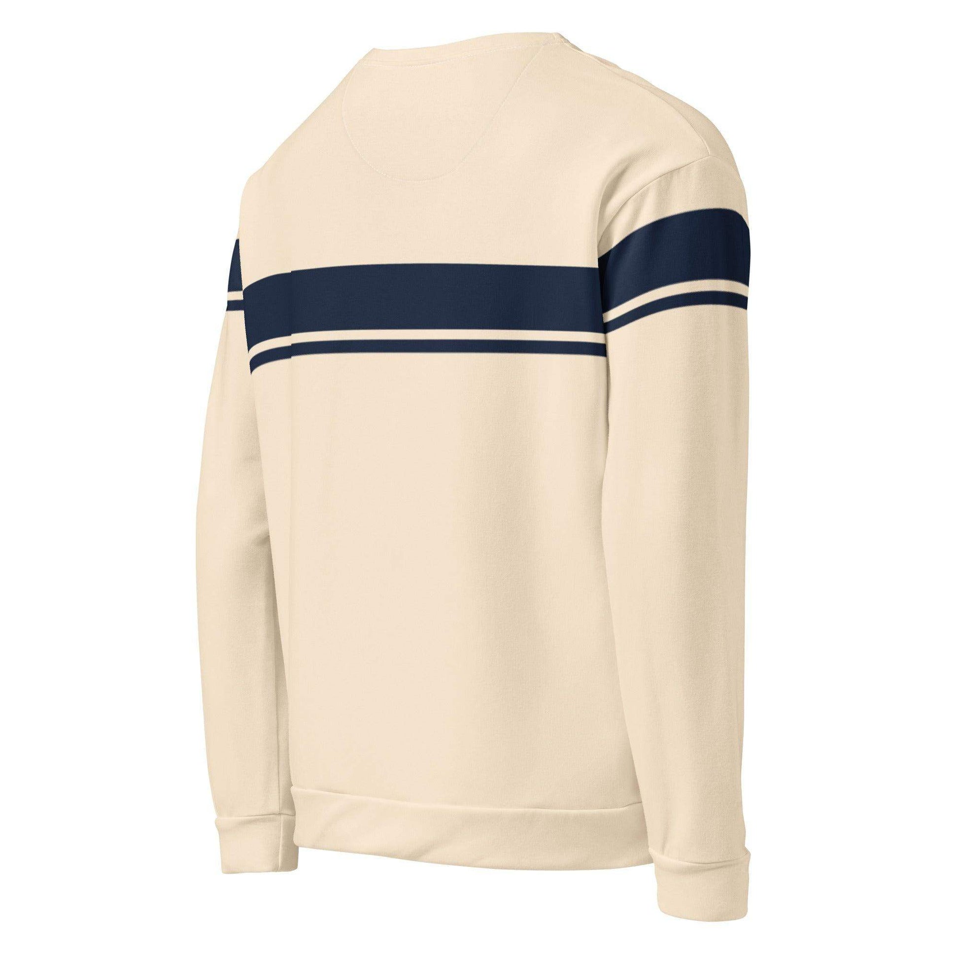 McEnroe Young Line Dark Blue Champagne Sweatshirt - Game Yarns