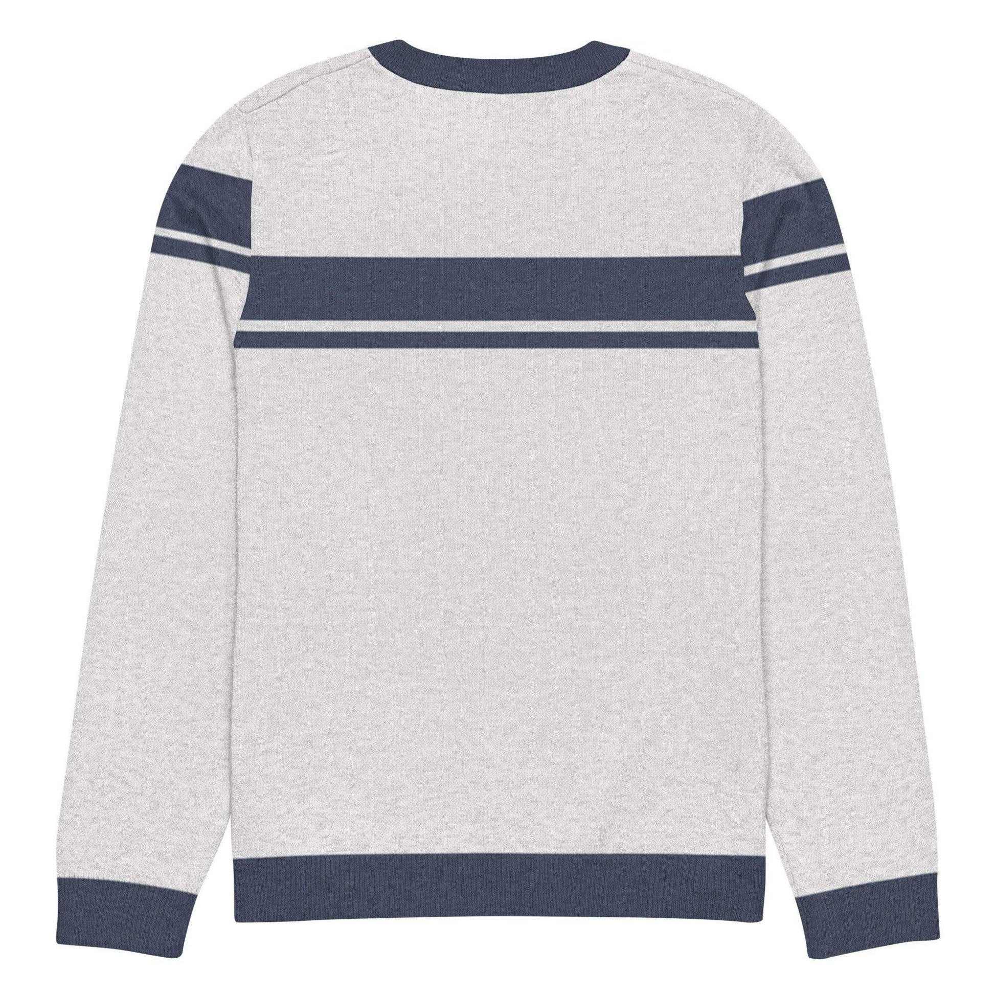 McEnroe Young Line Dark Blue Knitted Sweater - Game Yarns