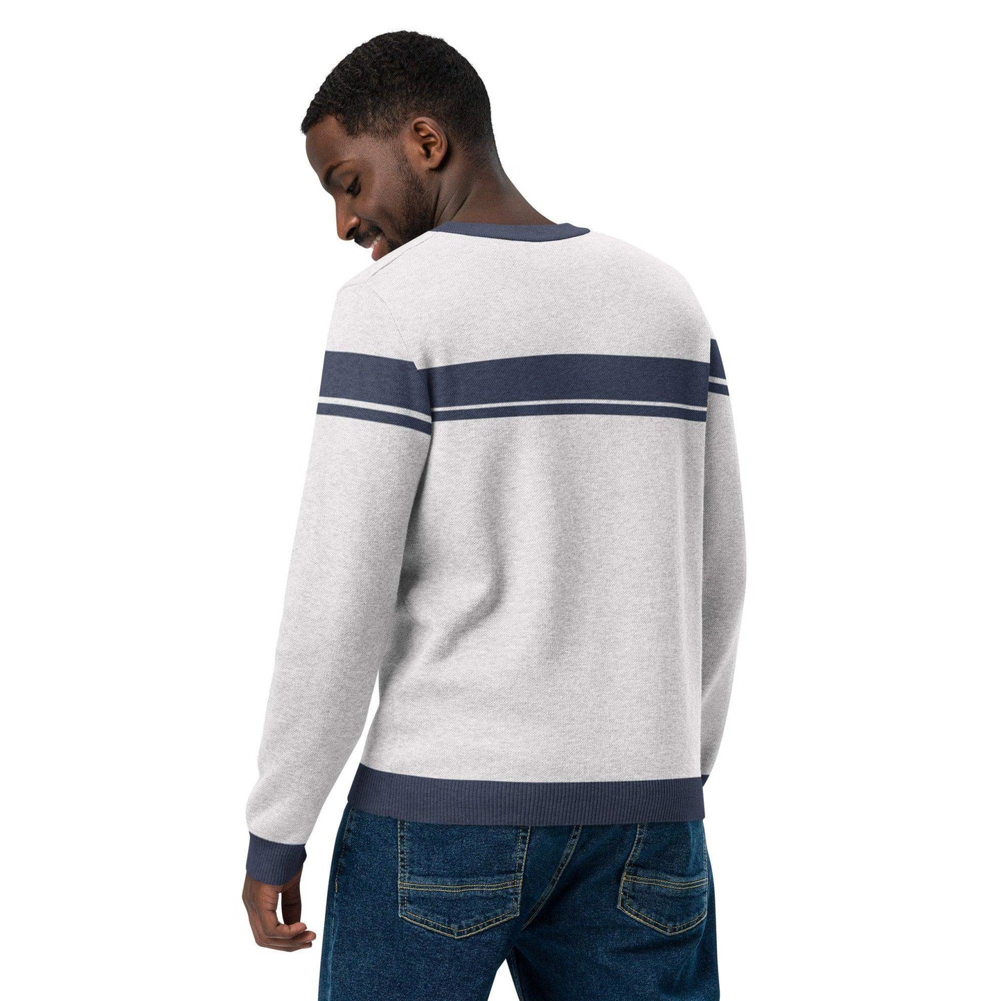 McEnroe Young Line Dark Blue Knitted Sweater - Game Yarns