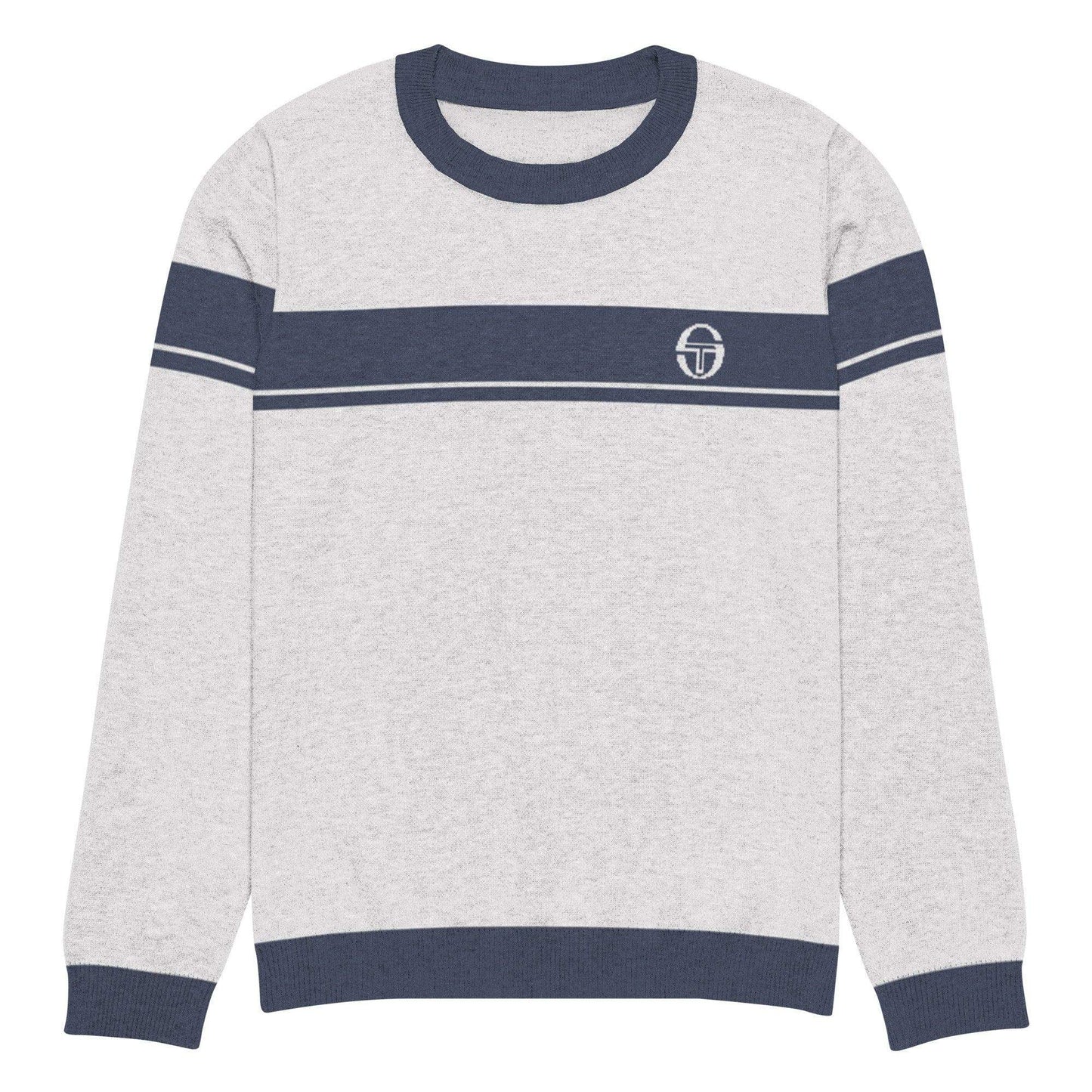 McEnroe Young Line Dark Blue Knitted Sweater - Game Yarns