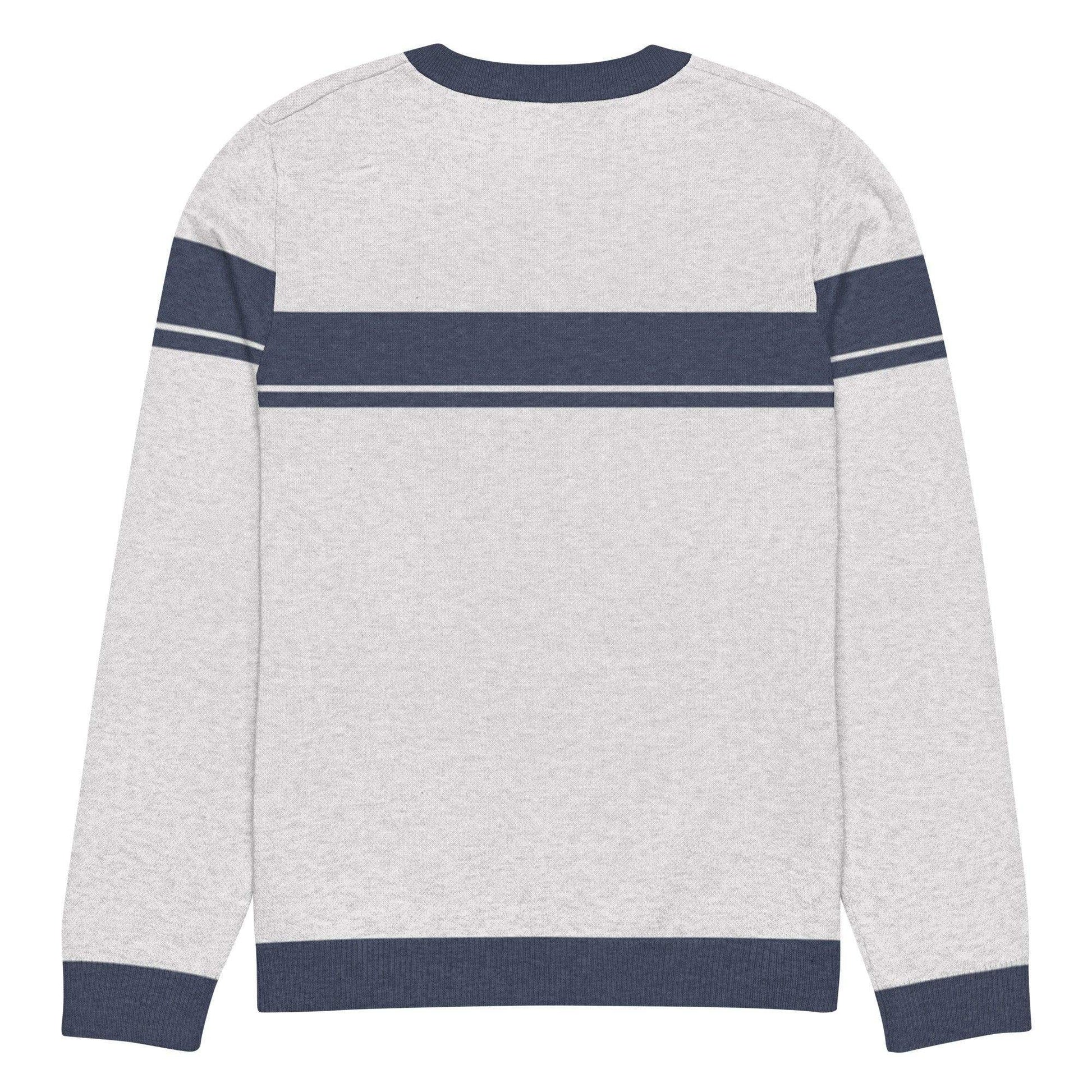 McEnroe Young Line Dark Blue Knitted Sweater - Game Yarns