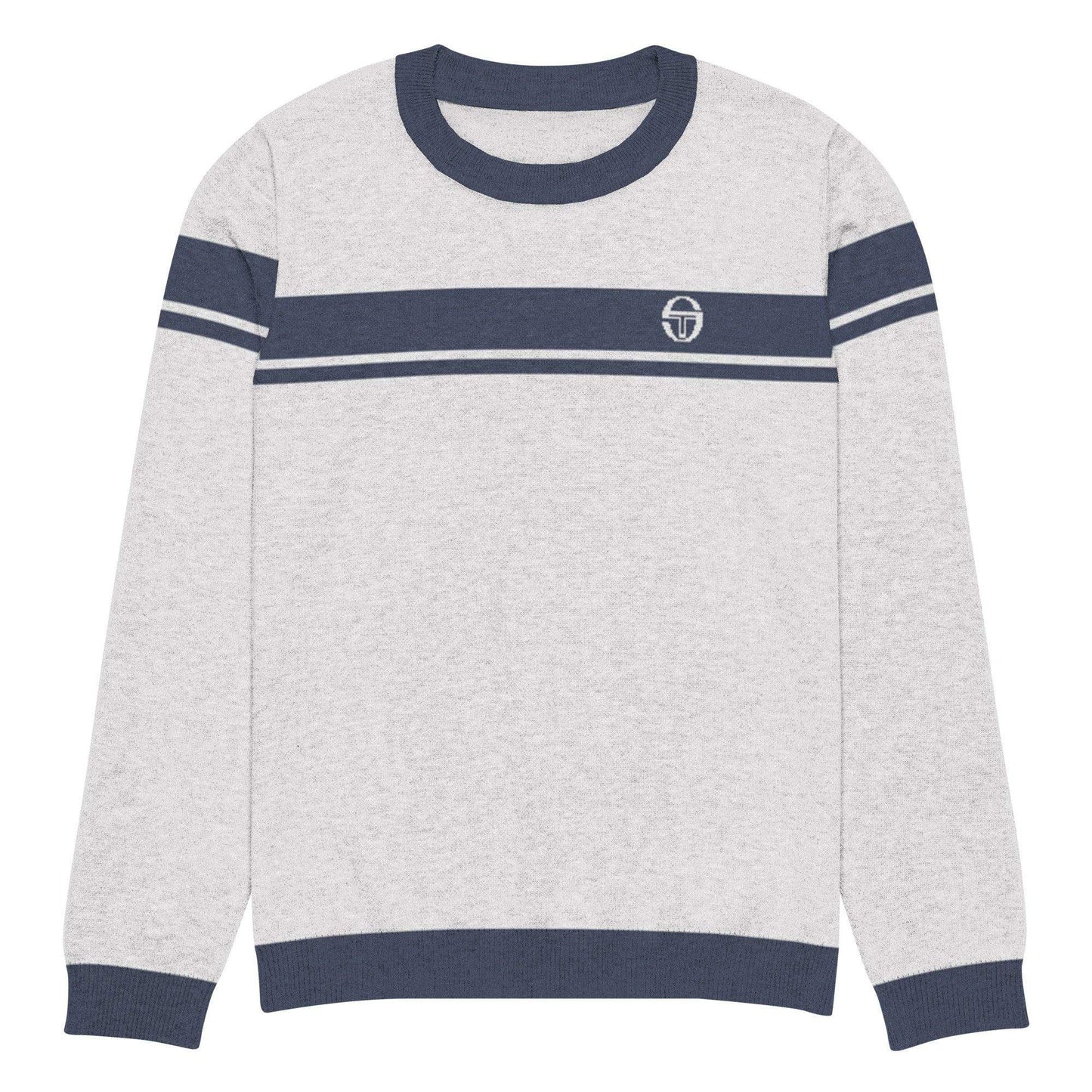 McEnroe Young Line Dark Blue Knitted Sweater - Game Yarns