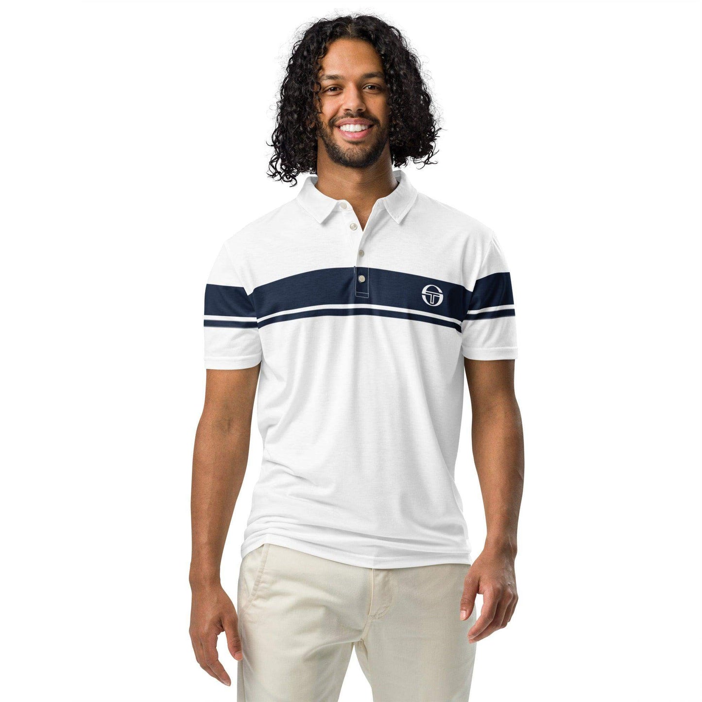 McEnroe Young Line Dark Blue Polo Shirt - Game Yarns