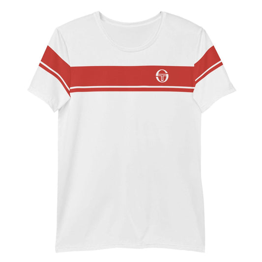 McEnroe Young Line Red Athletic T-shirt - Game Yarns