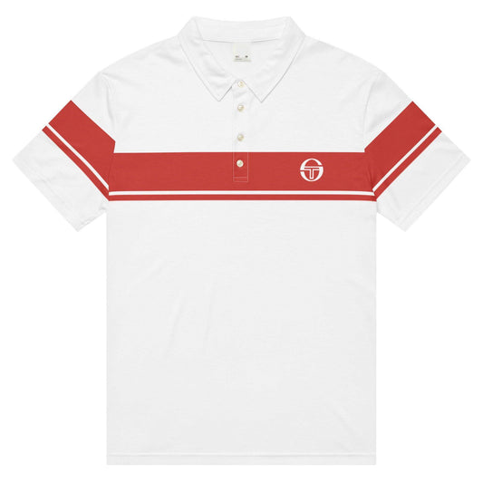 McEnroe Young Line Red Polo Shirt - Game Yarns