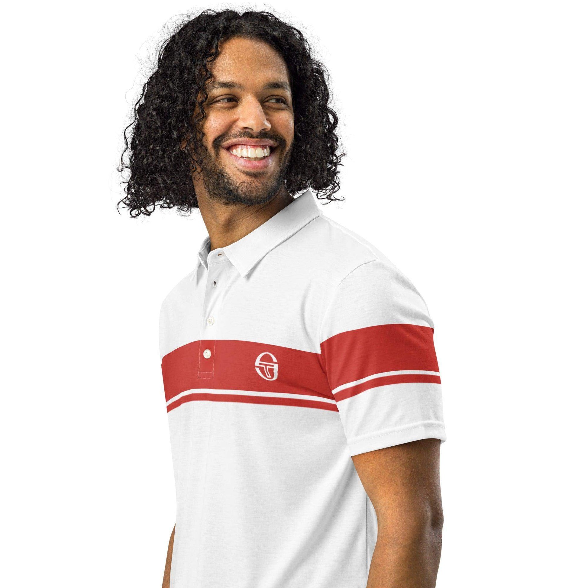 McEnroe Young Line Red Polo Shirt - Game Yarns