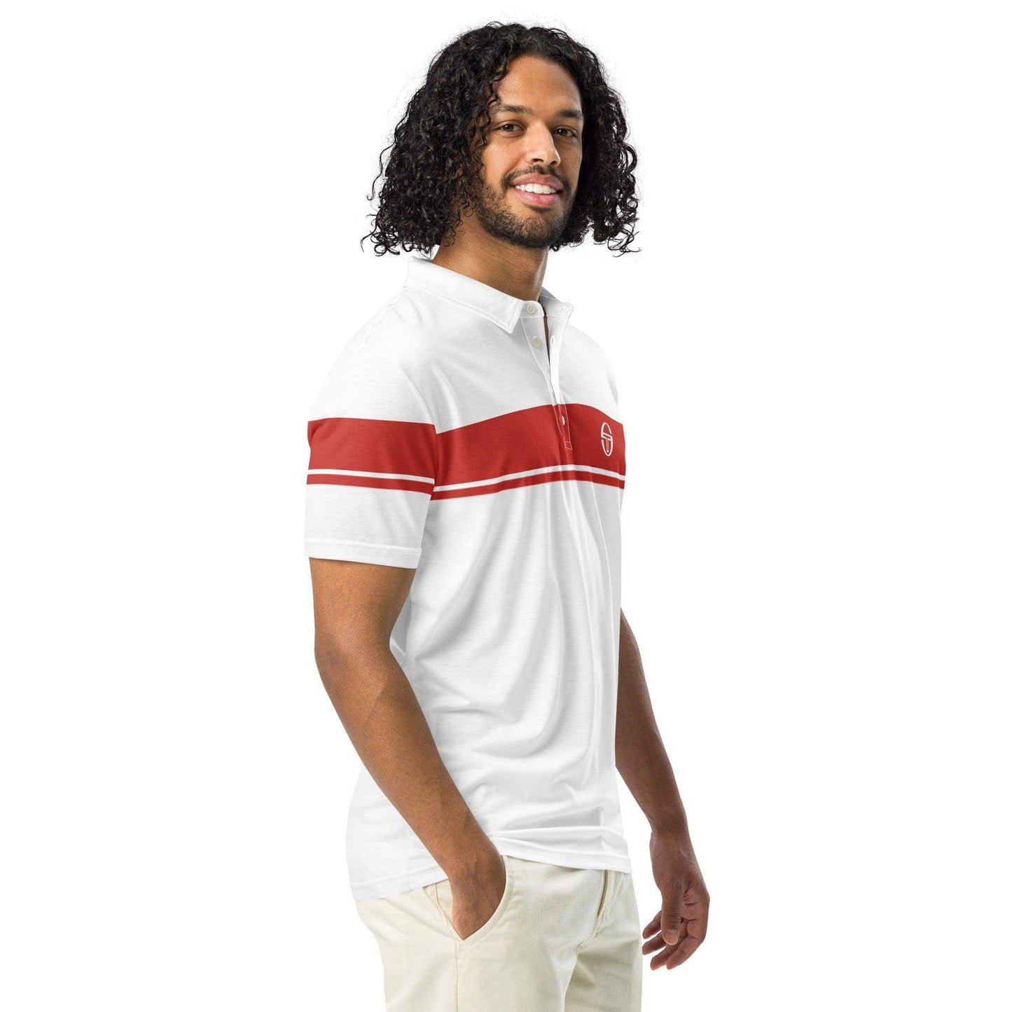 McEnroe Young Line Red Polo Shirt - Game Yarns