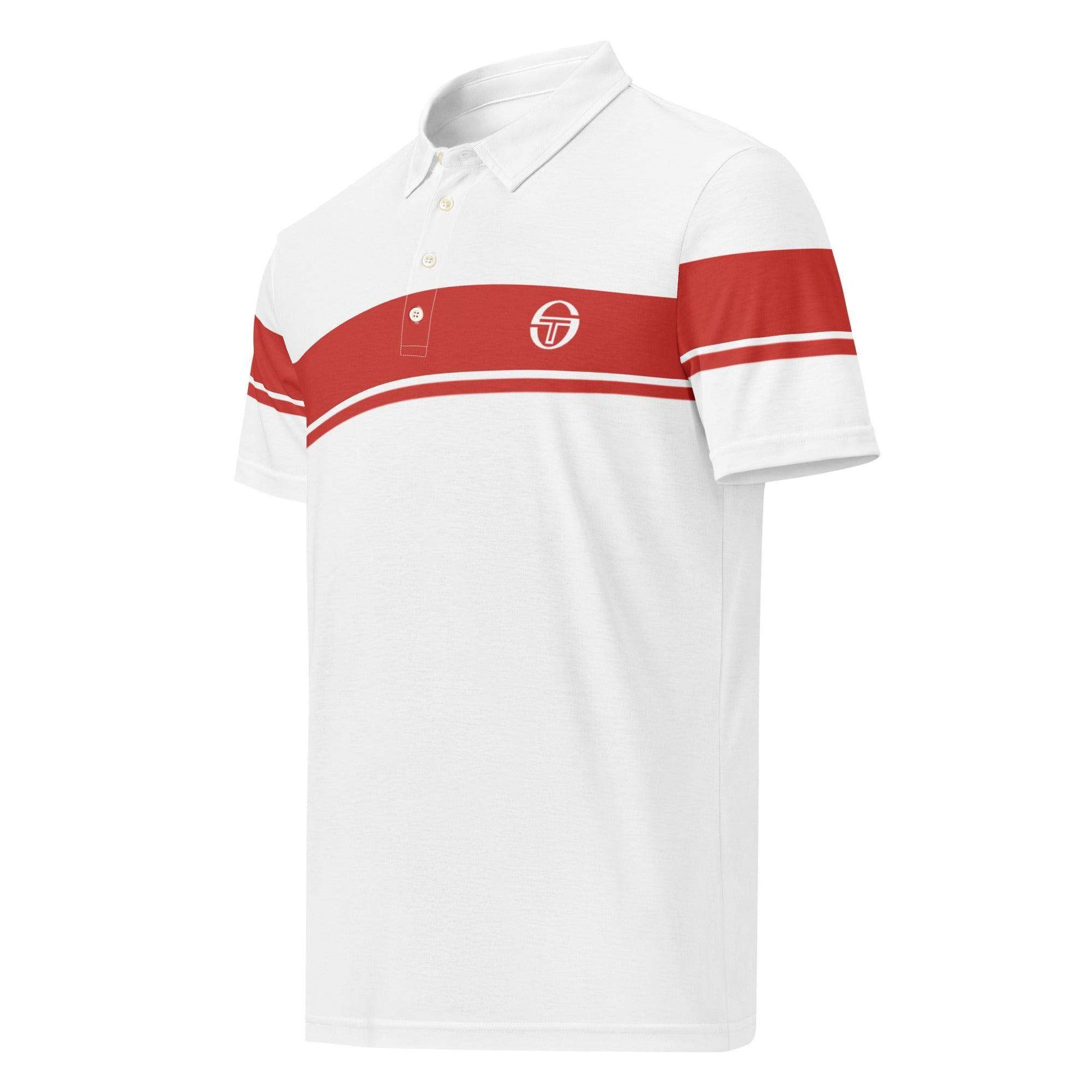 McEnroe Young Line Red Polo Shirt - Game Yarns