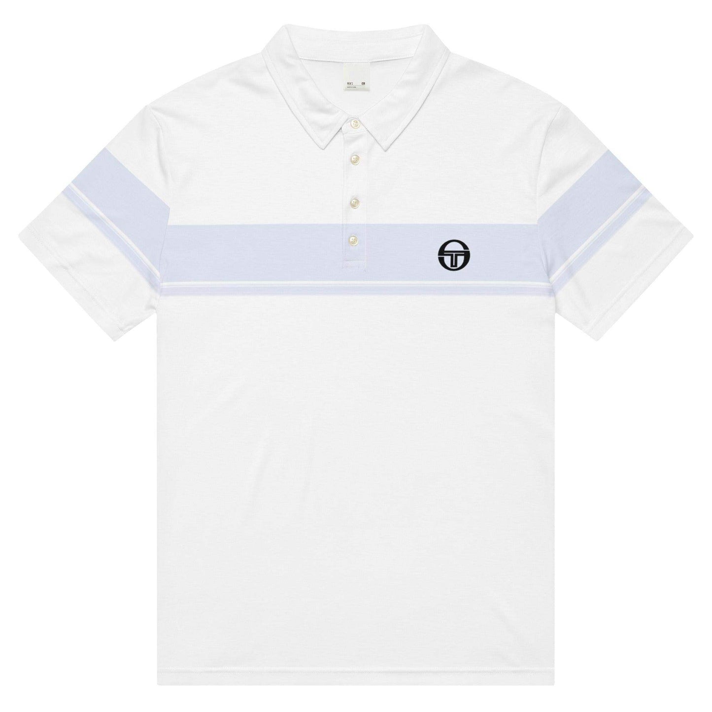 McEnroe Young Line Silver Blue Polo Shirt - Game Yarns