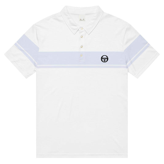 McEnroe Young Line Silver Blue Polo Shirt - Game Yarns