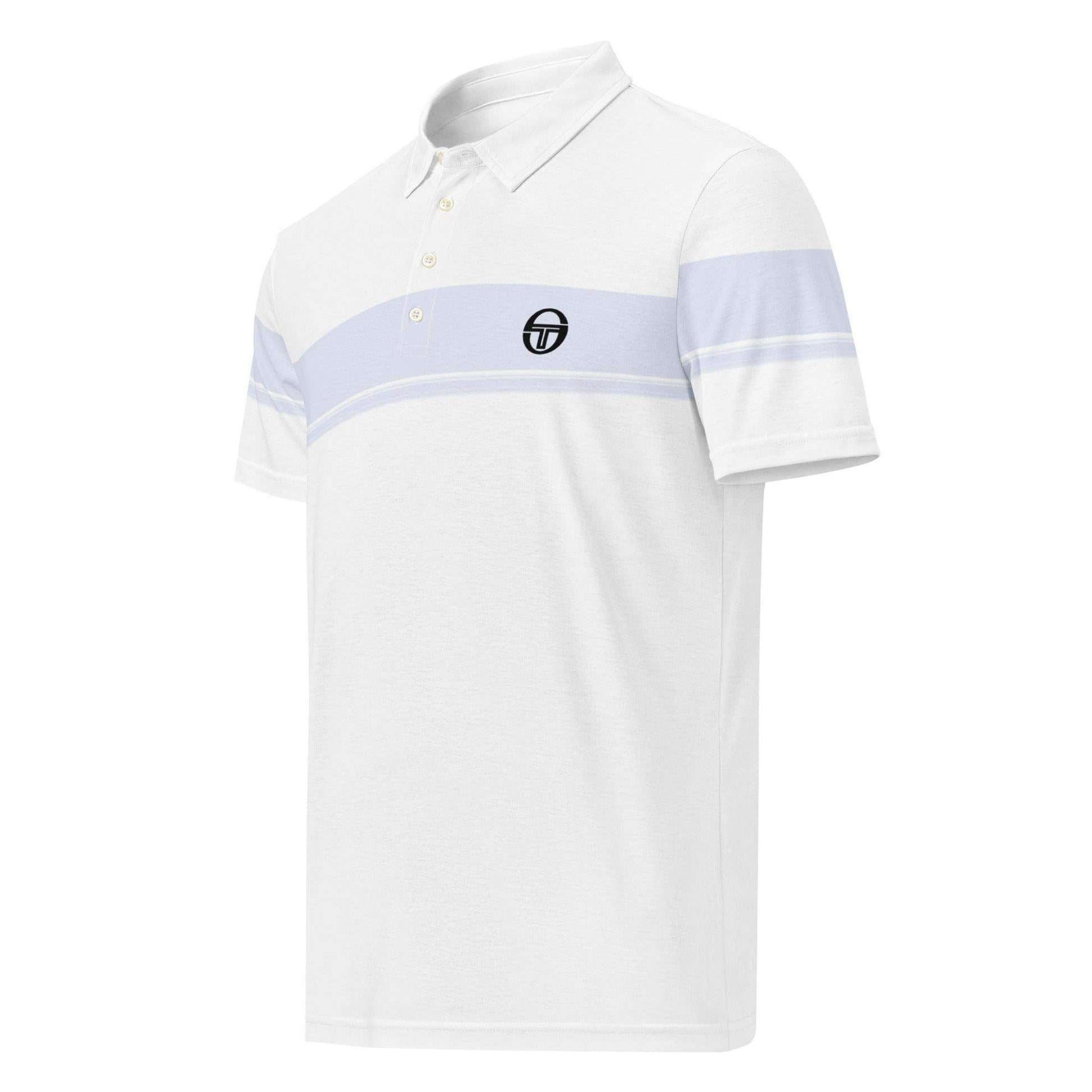 McEnroe Young Line Silver Blue Polo Shirt - Game Yarns