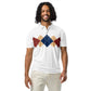 Ivan Lendl Gold Blue Argyle Polo Shirt