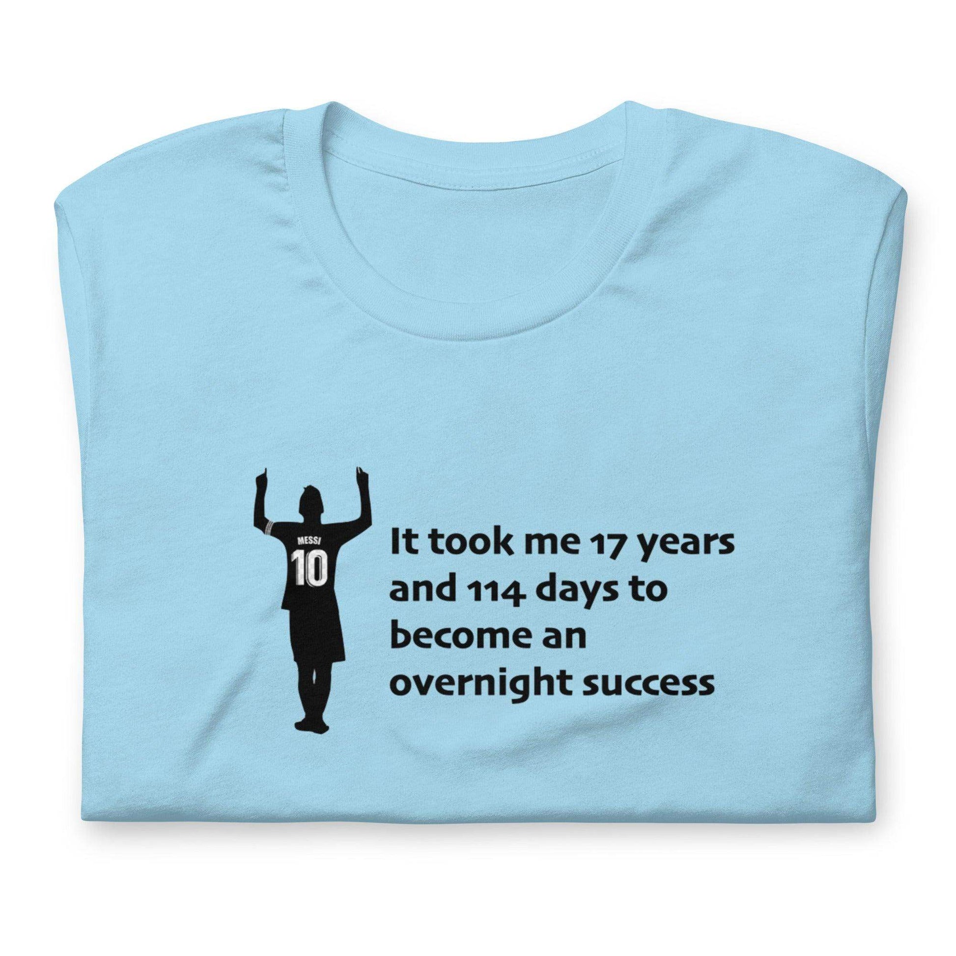 Messi Overnight Success T-shirt - Game Yarns